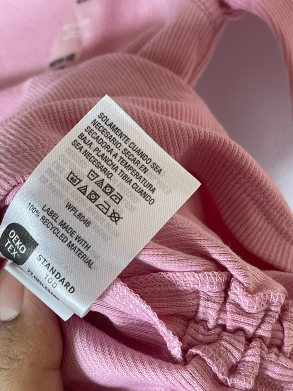 Epic Threads Gir’s Pink Long Sleeve Kids Top with Side Tie Size M(10-12) NWT - Picture 6 of 8